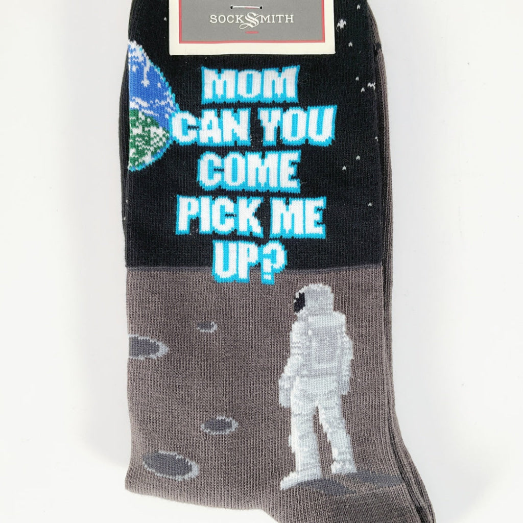 Sock Smith - Pick Me Up Mom! - Black