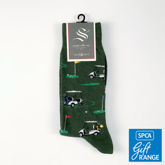 Sock Smith - Putting Around Green Heather