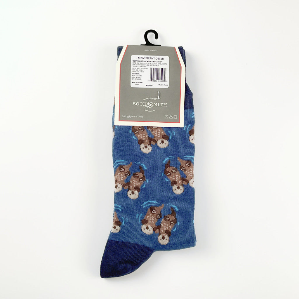 Sock Smith - Significant Otter Blue