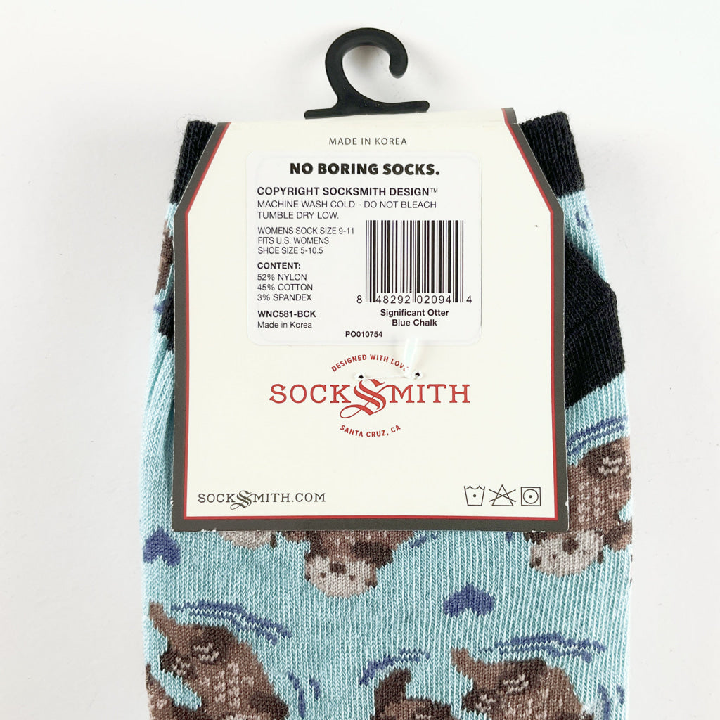 Sock Smith - Significant Otter Blue Chalk