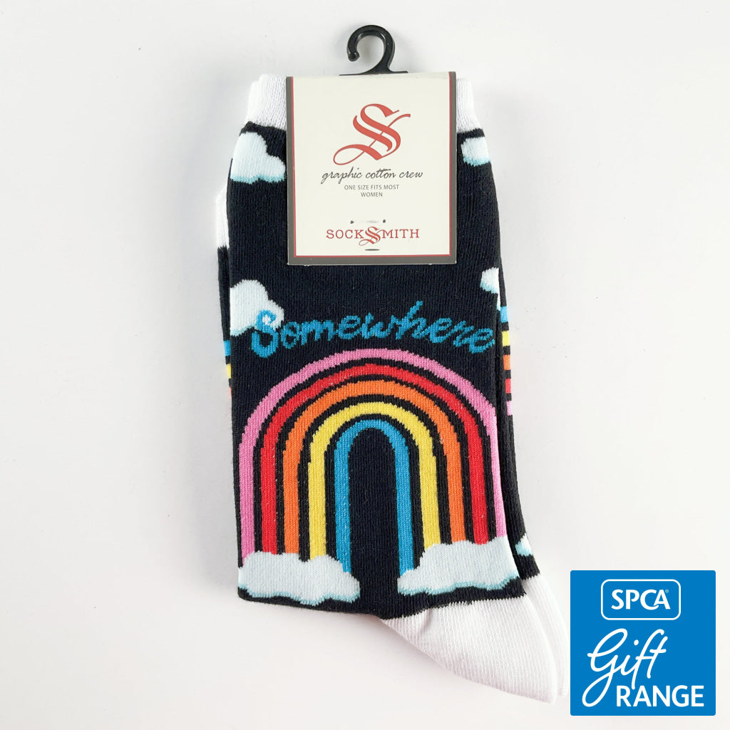 Sock Smith - Somewhere Over The Rainbow Black