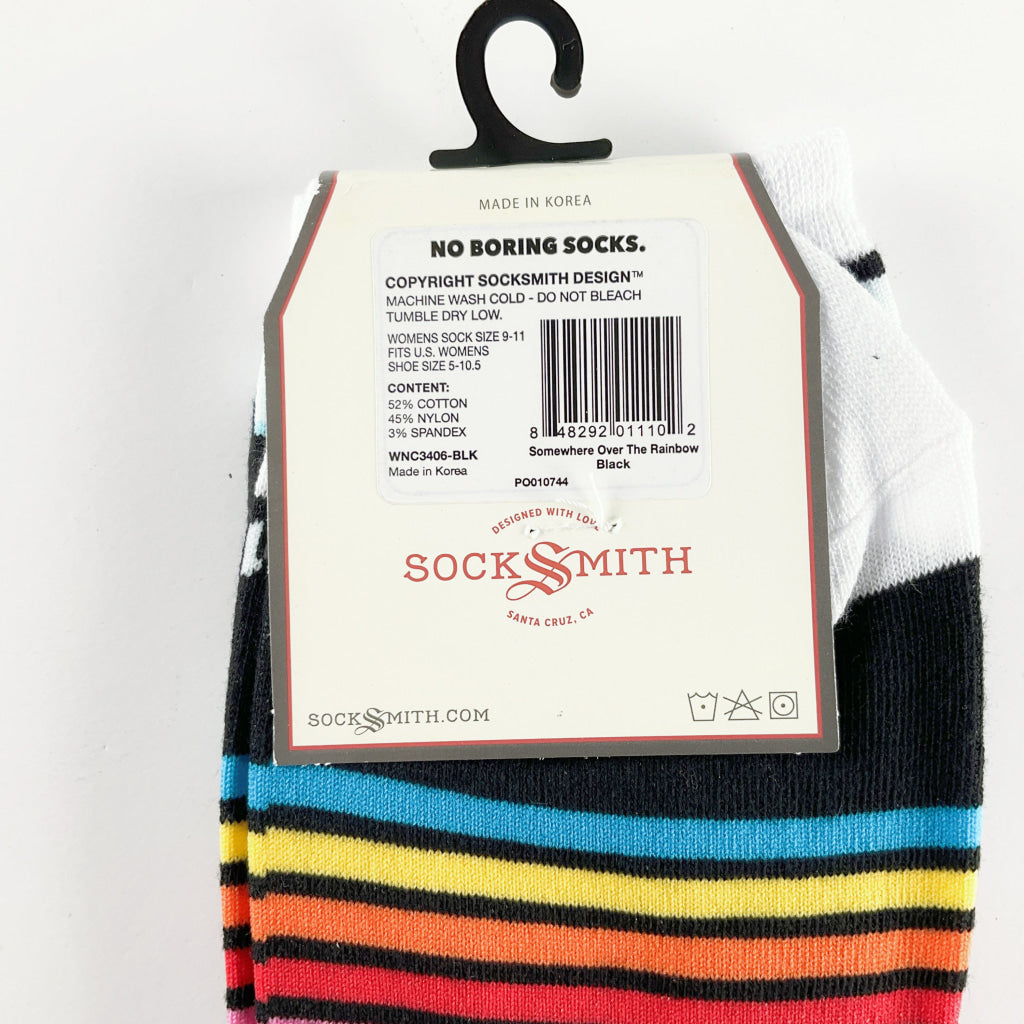 Sock Smith - Somewhere Over The Rainbow Black