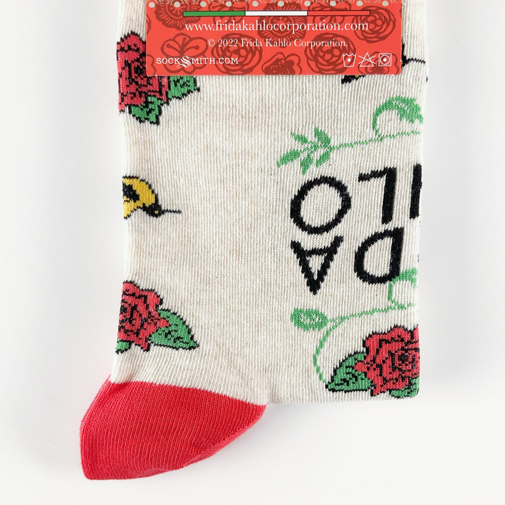 Sock Smith - Viva La Frida Ivory Heather