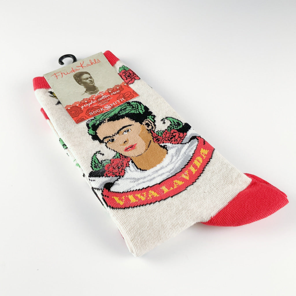 Sock Smith - Viva La Frida Ivory Heather