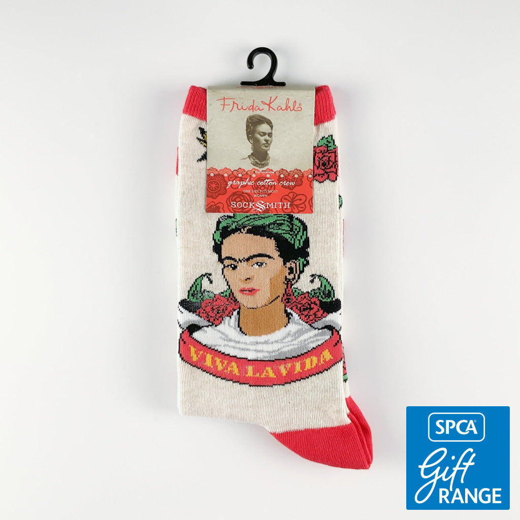 Sock Smith - Viva La Frida Ivory Heather