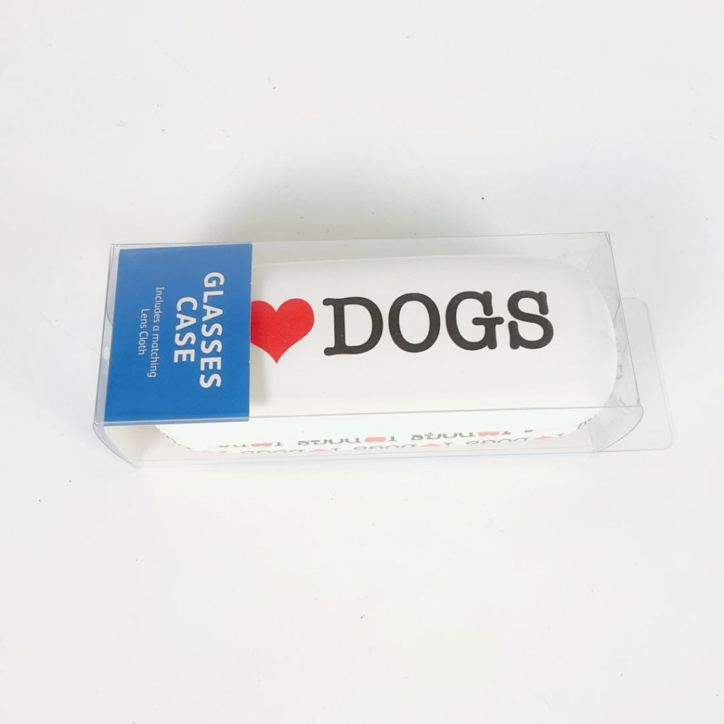 SPCA – GLASSES CASE – I LOVE DOGS
