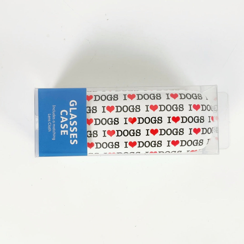SPCA – GLASSES CASE – I LOVE DOGS