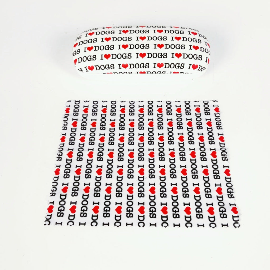 SPCA – GLASSES CASE – I LOVE DOGS