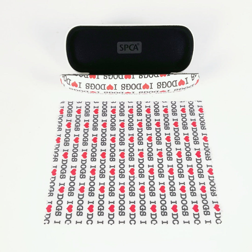 SPCA – GLASSES CASE – I LOVE DOGS