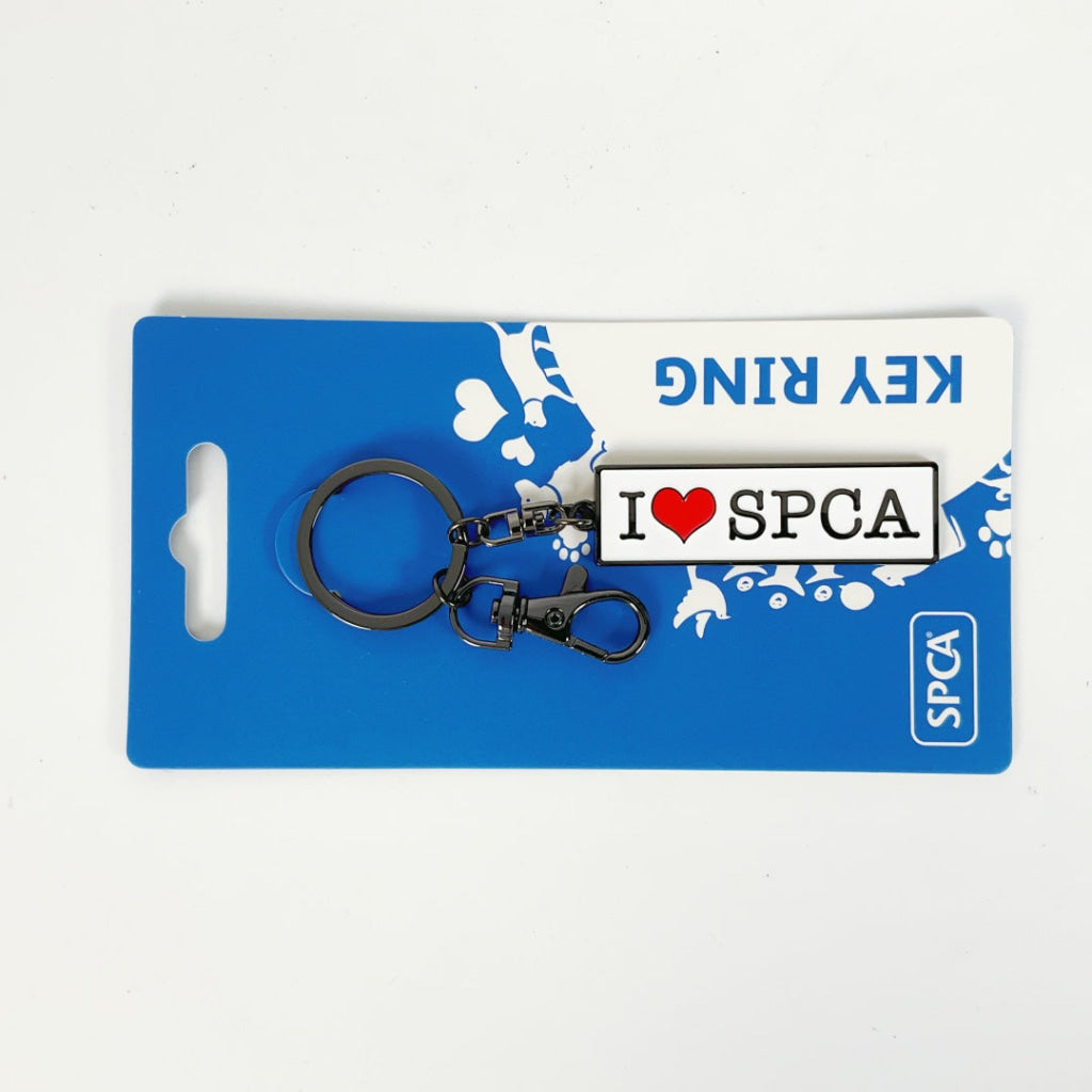 SPCA - KEY RING - I LOVE SPCA