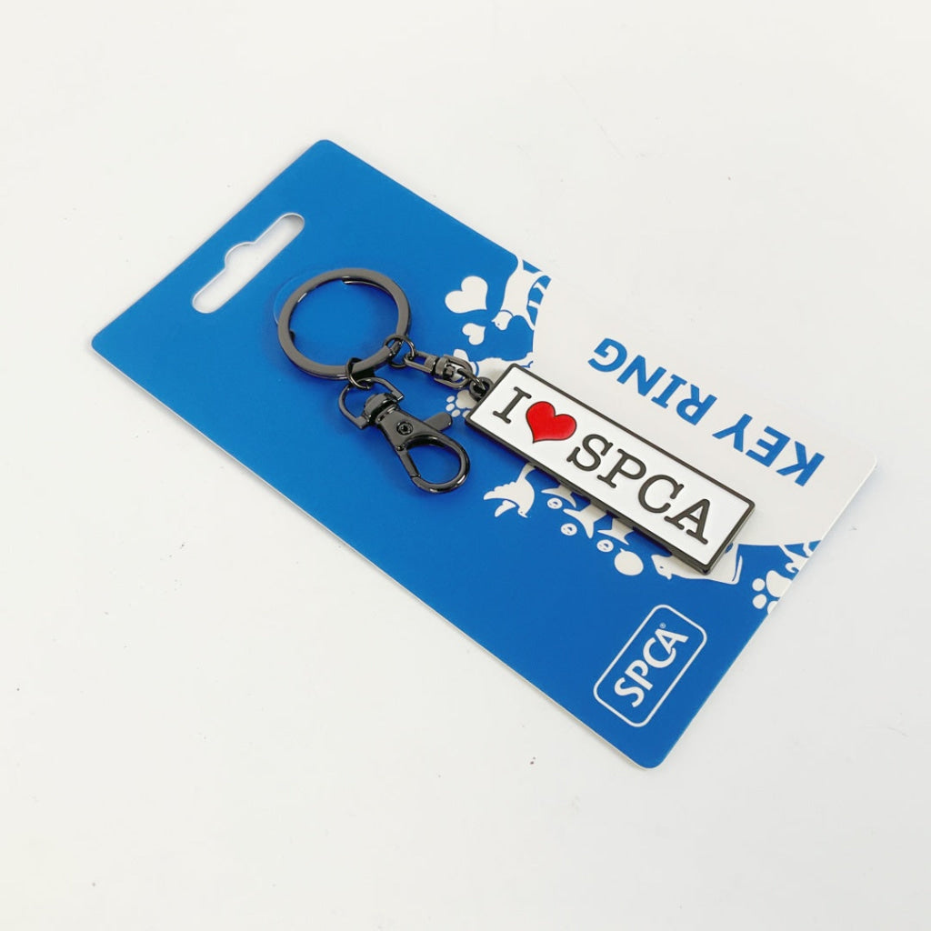 SPCA - KEY RING - I LOVE SPCA