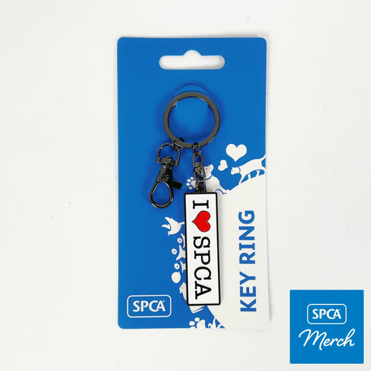SPCA - KEY RING - I LOVE SPCA
