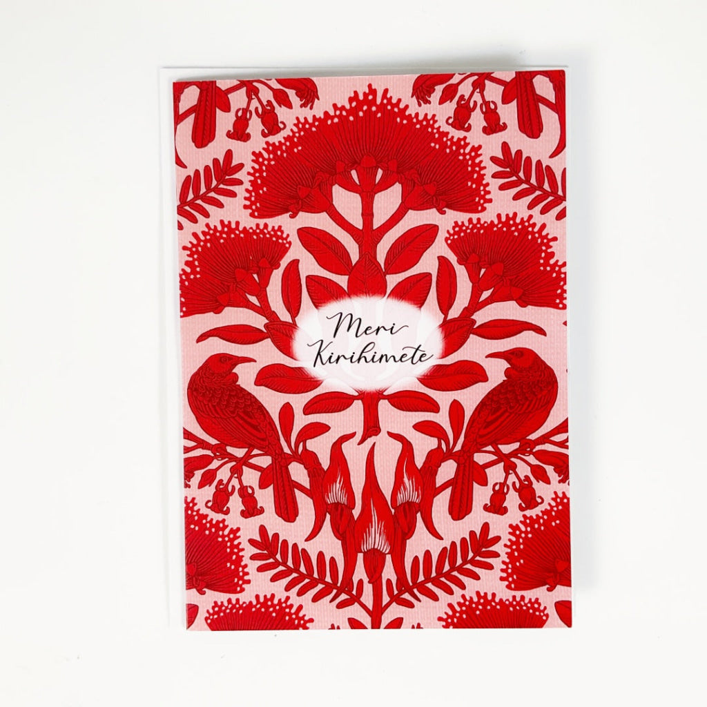 Tanya Wolfkamp - Greeting Card - Meri Kirihimete
