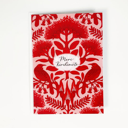 Tanya Wolfkamp - Greeting Card - Meri Kirihimete
