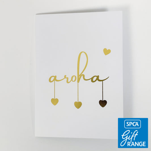 Tena Koe Greeting Cards - Aroha