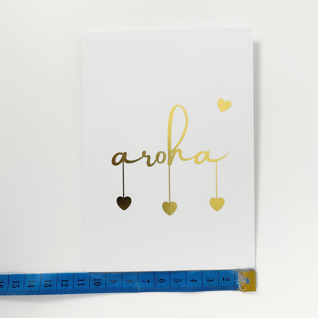 Tena Koe Greeting Cards - Aroha