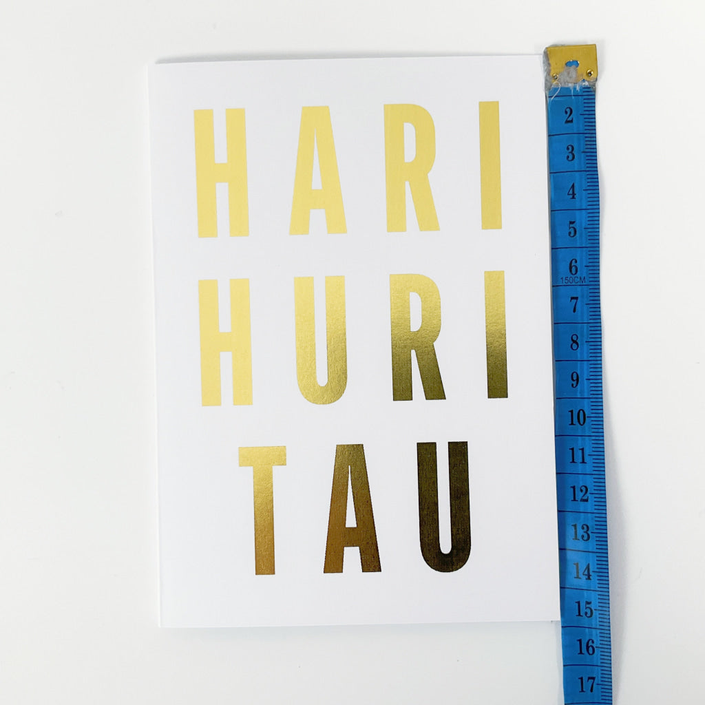 Tena Koe Greeting Cards - Hari Huritau