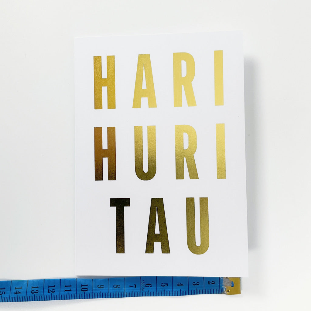 Tena Koe Greeting Cards - Hari Huritau