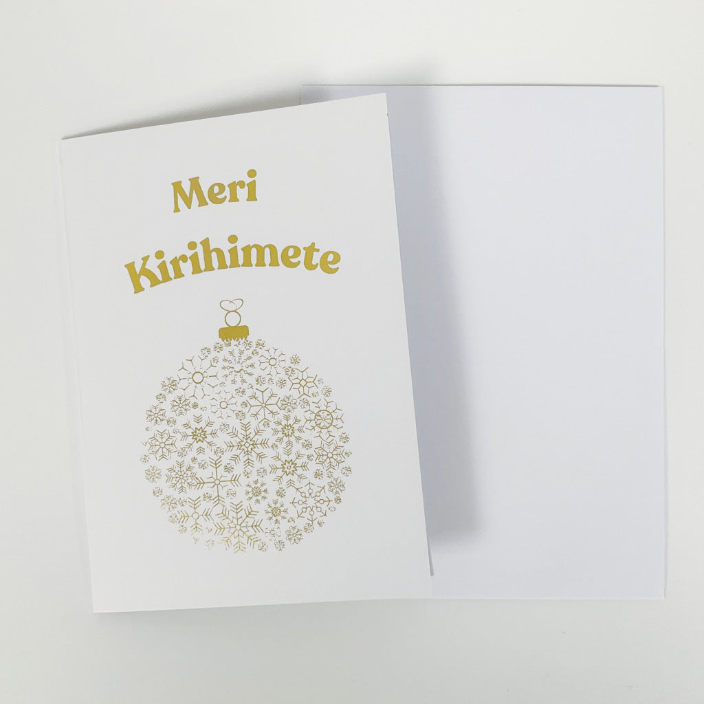 Tena Koe Greeting Cards - Meri Kirihimete