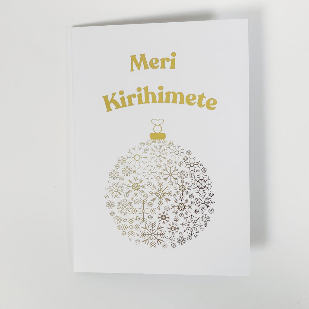 Tena Koe Greeting Cards - Meri Kirihimete