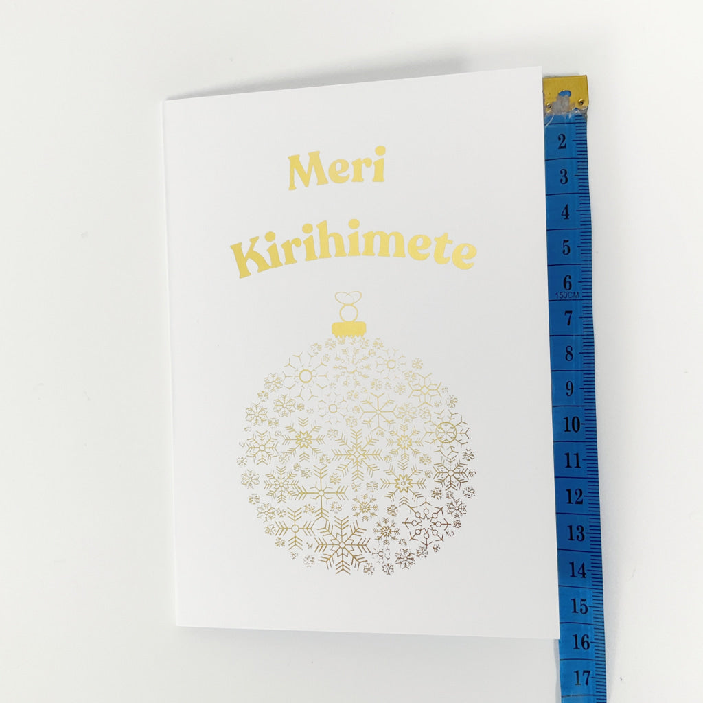 Tena Koe Greeting Cards - Meri Kirihimete