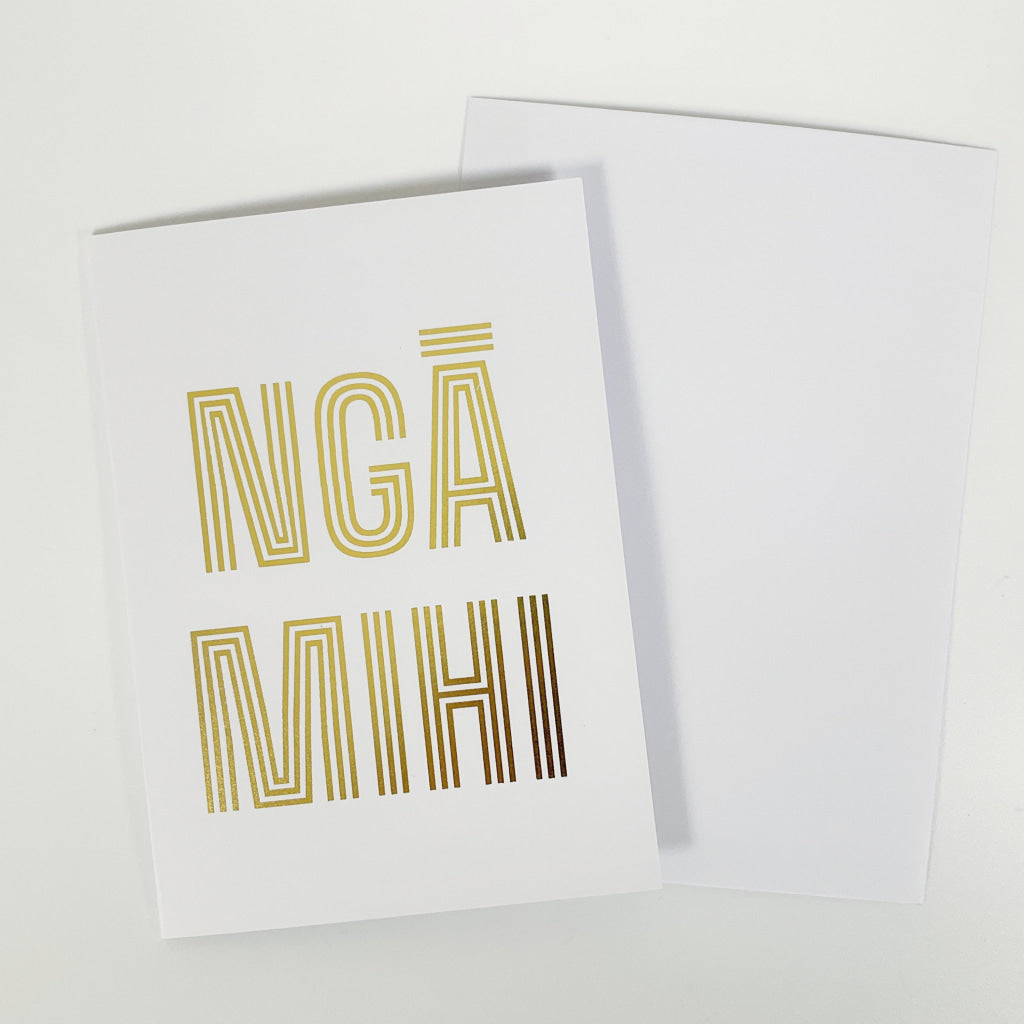 Tena Koe Greeting Cards - Nga Mihi