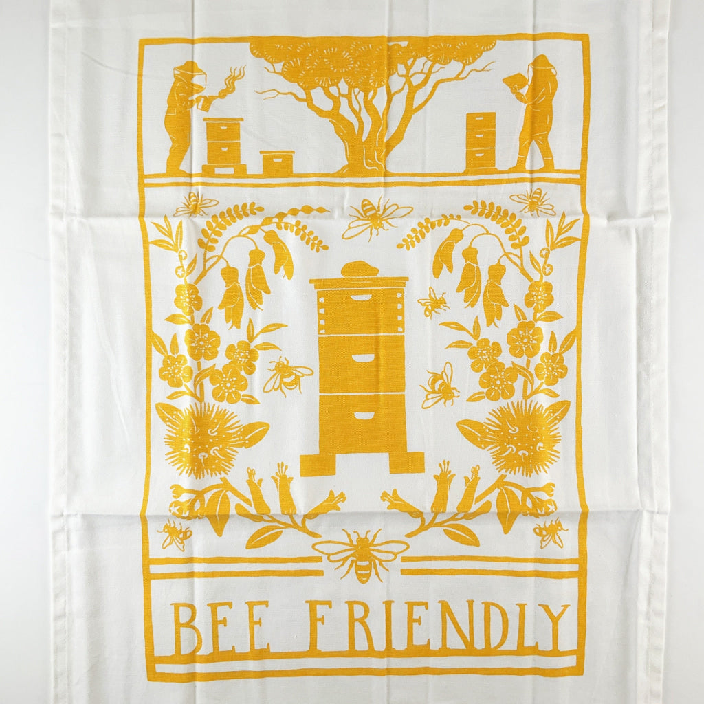 Wolfkamp & Stone - Bee Friendly Tea Towel
