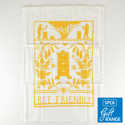 Wolfkamp & Stone - Bee Friendly Tea Towel