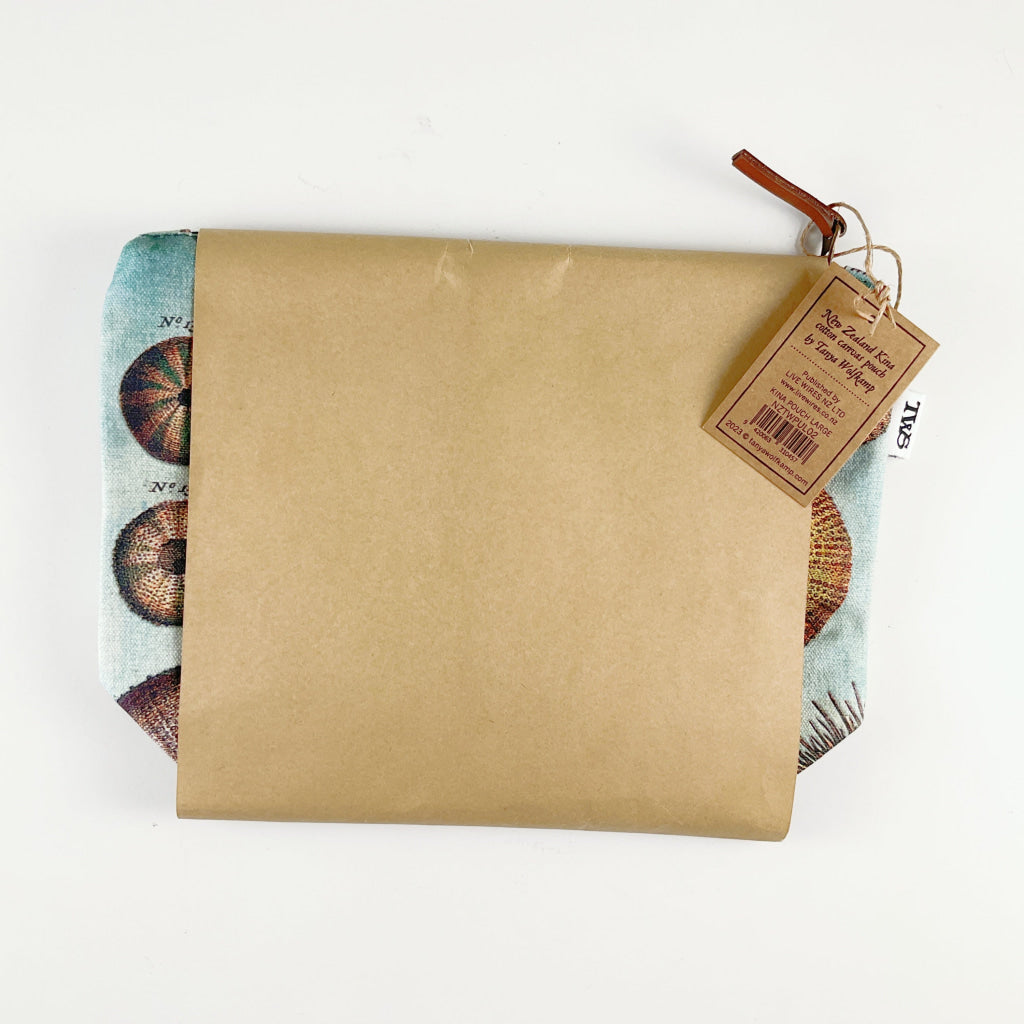 Wolfkamp & Stone - New Zealand Kina Cotton Canvas Pouch