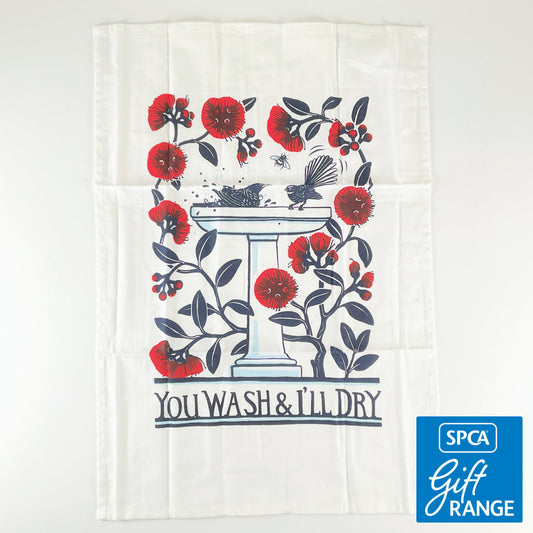 Wolfkamp & Stone - Wash Day Tea Towel