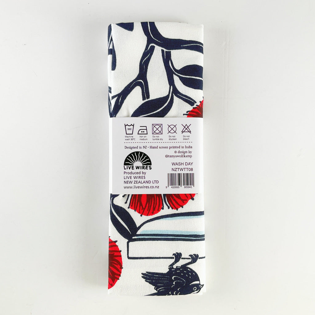 Wolfkamp & Stone - Wash Day Tea Towel