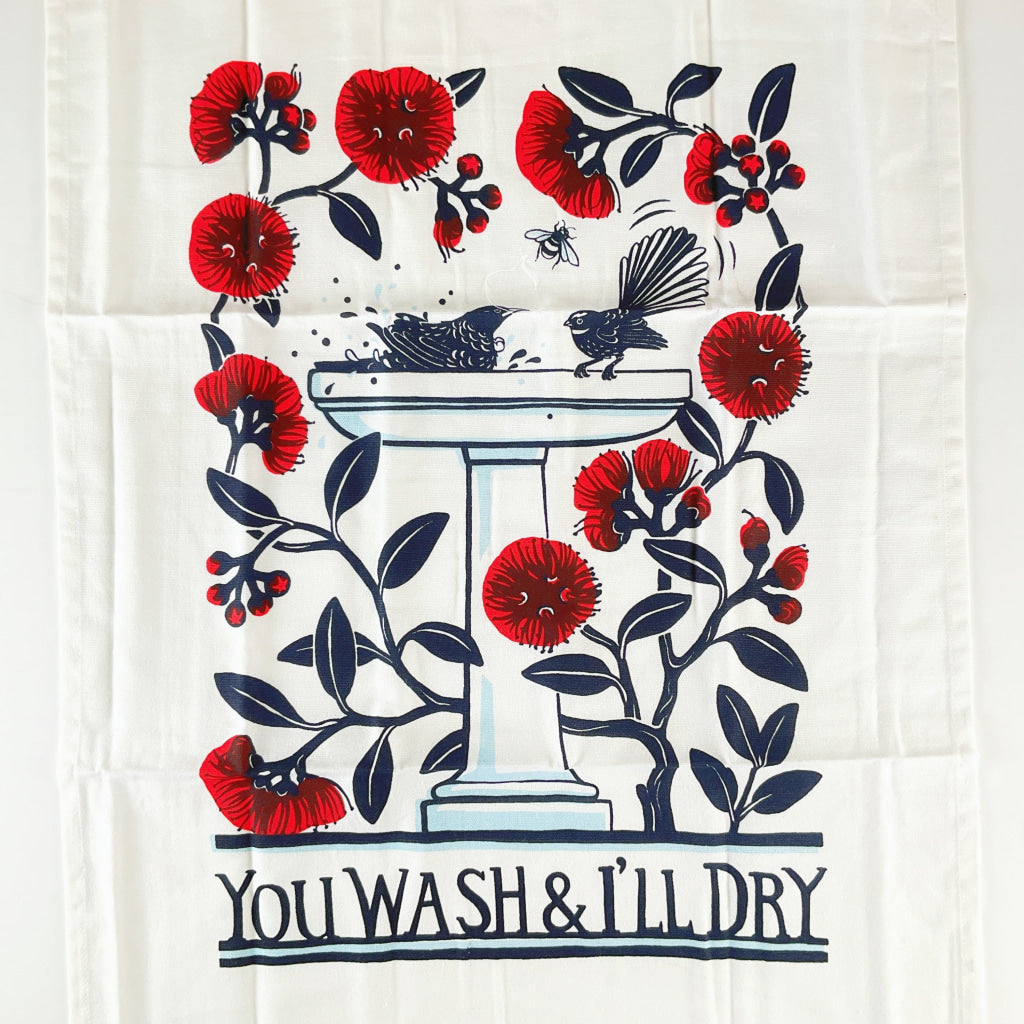 Wolfkamp & Stone - Wash Day Tea Towel