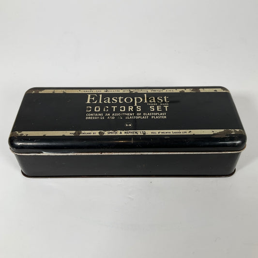 1960S Vintage Elastoplast Doctors Tin Medical Equipment