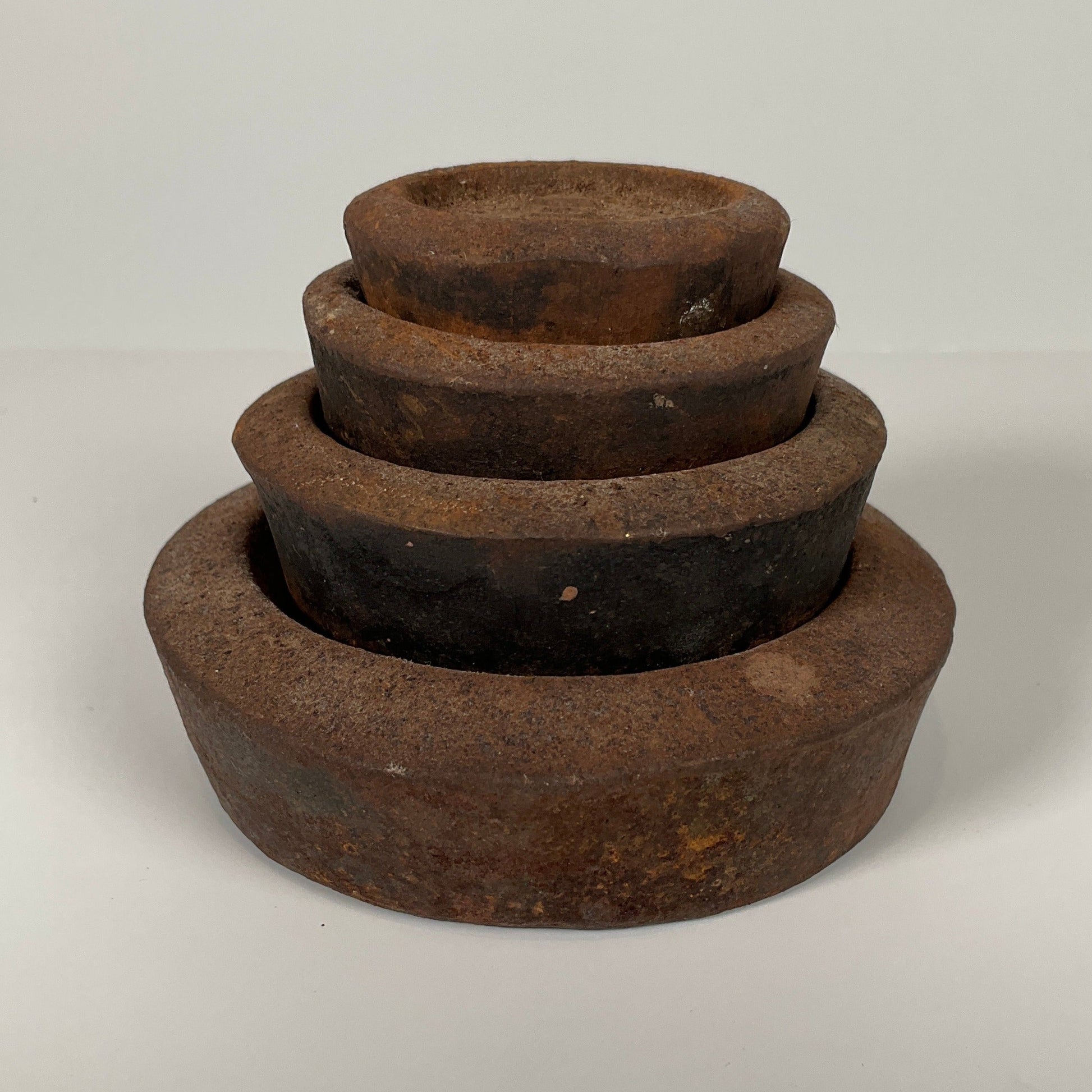 Vintage Cast Iron Weights Weight Bars