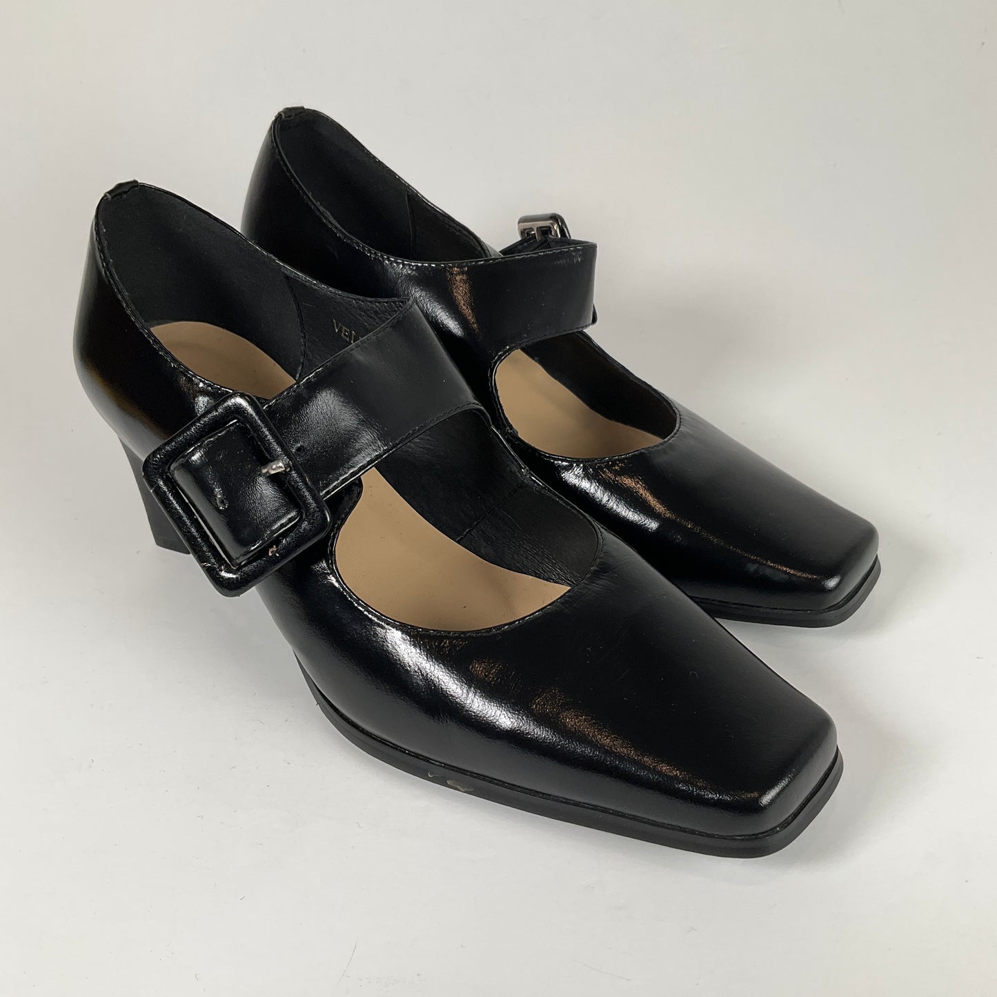 Bellini - Black Velvet Shoes - Size 36