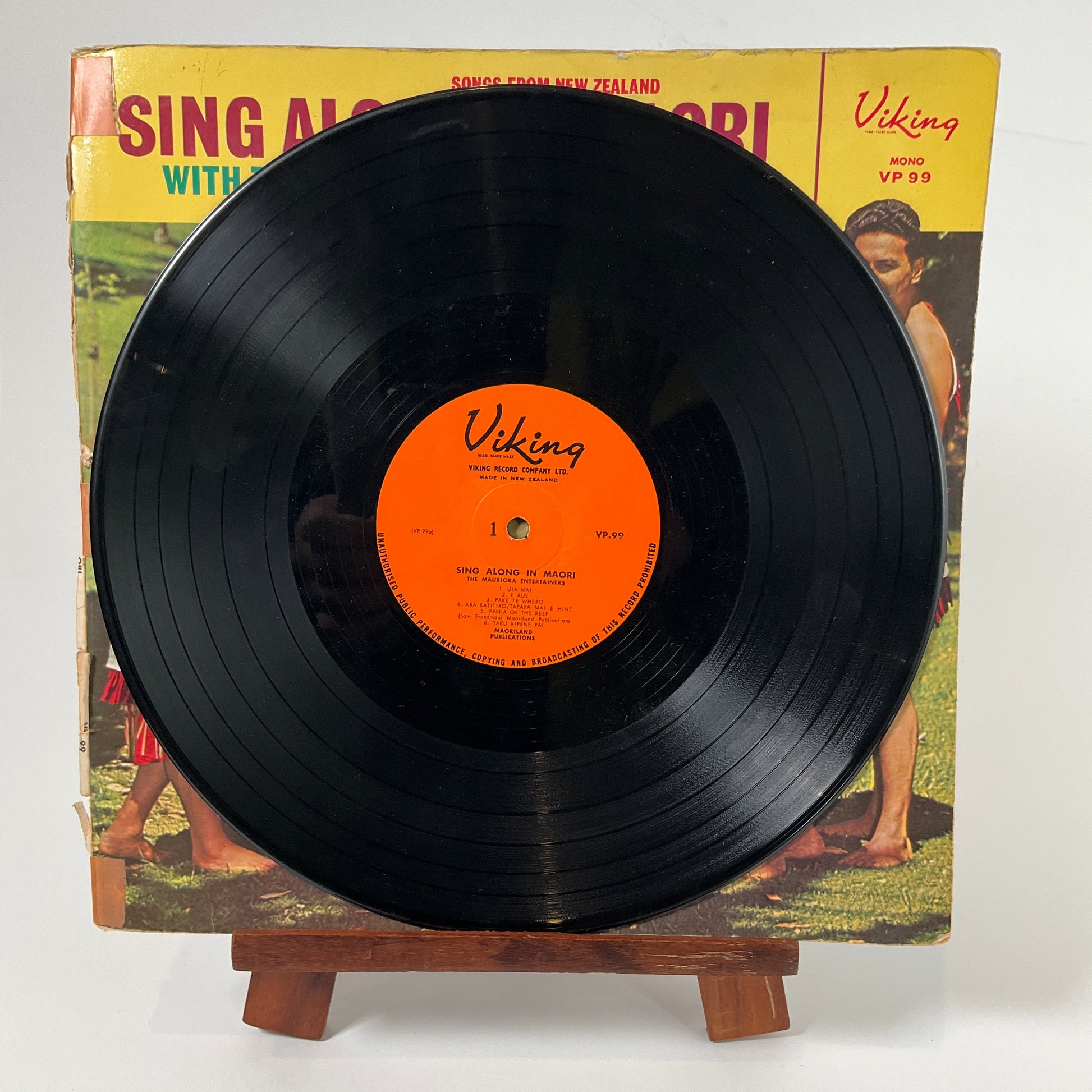 Viking - Sing Along In Maori Records & Lps