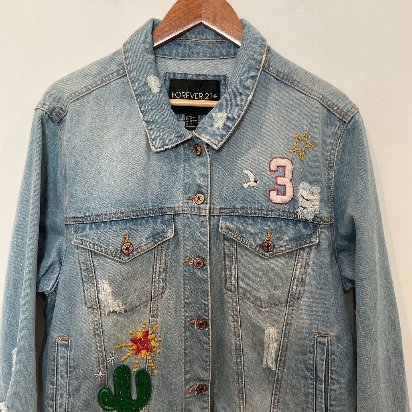 Forever 21+ - Denim Jacket - 22 - Coats & Jackets