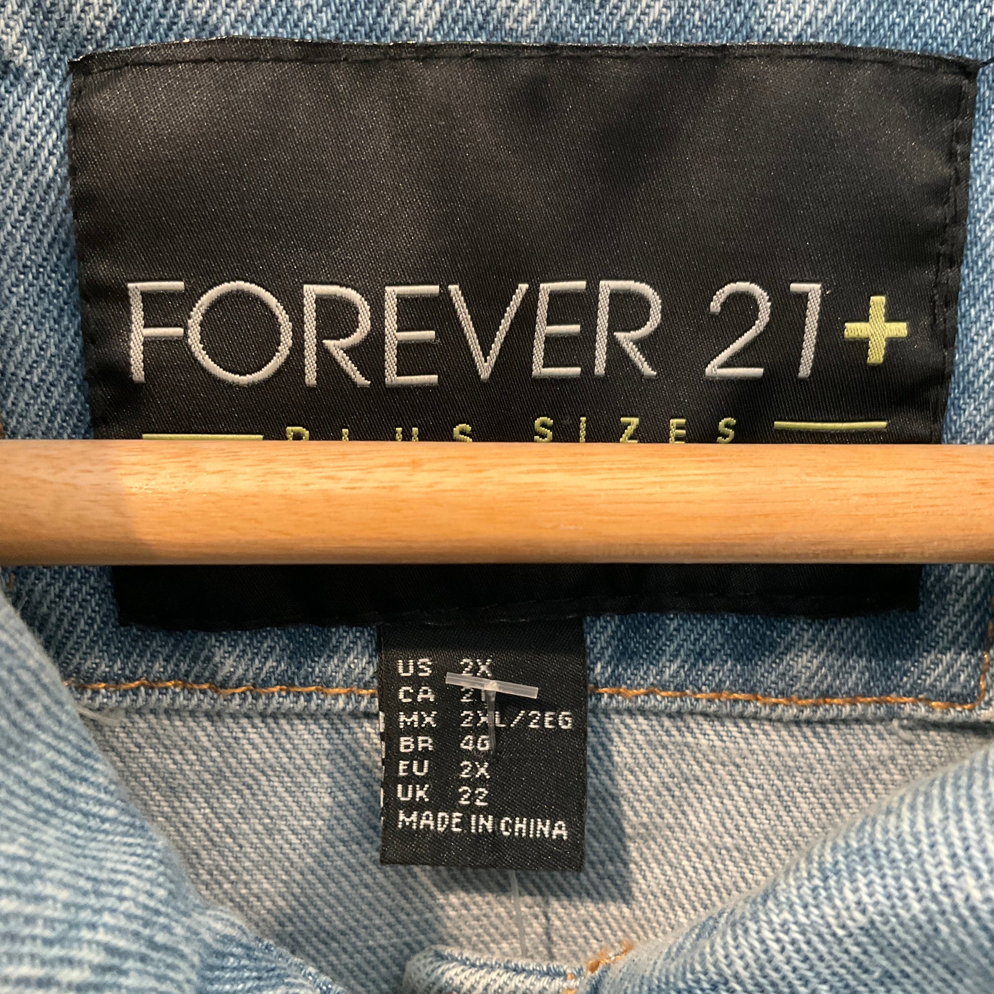 Forever 21+ - Denim Jacket - 22 - Coats & Jackets