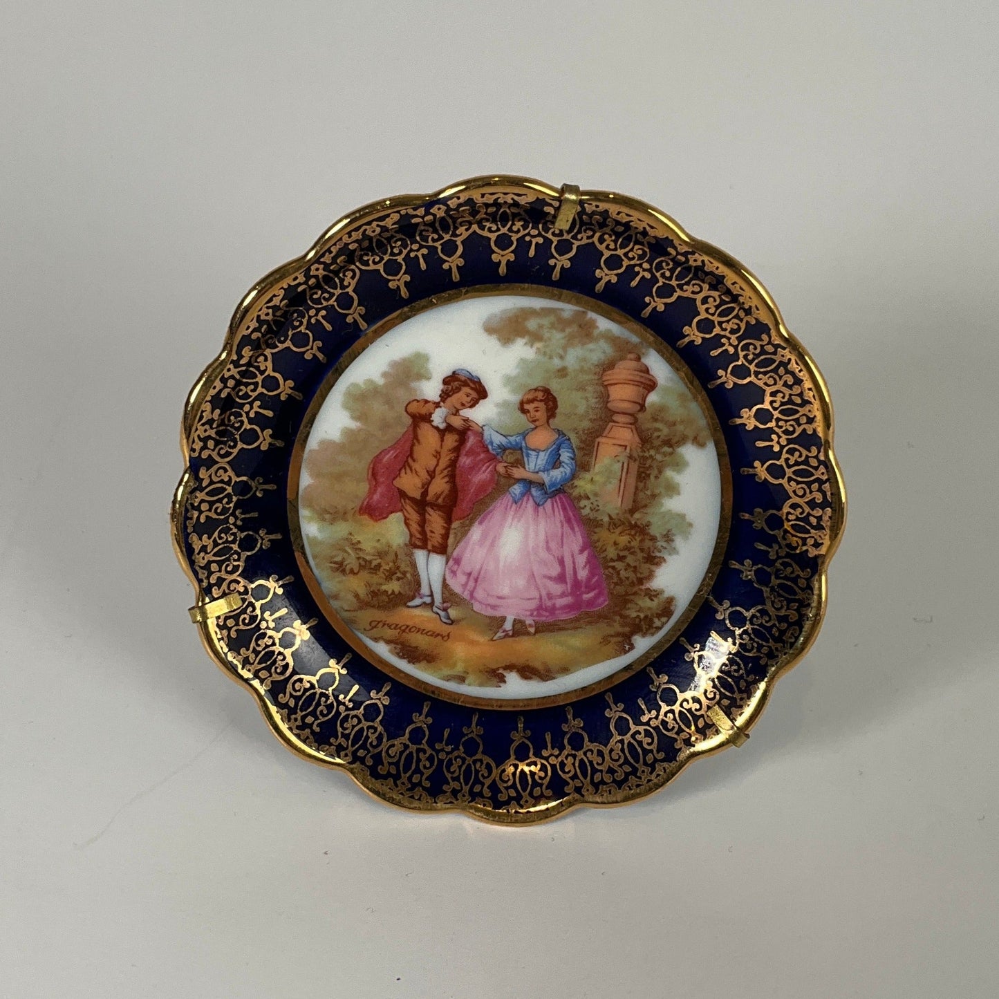 Limoges - Miniature Decorative Plate Collectibles