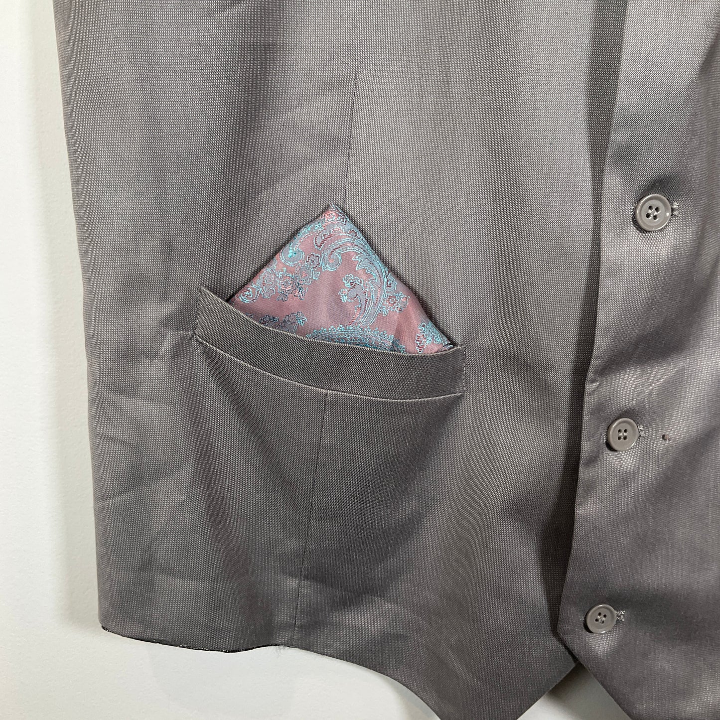 Tommy - Suit Jacket, Vest, Bow Tie Set & Pocket Square