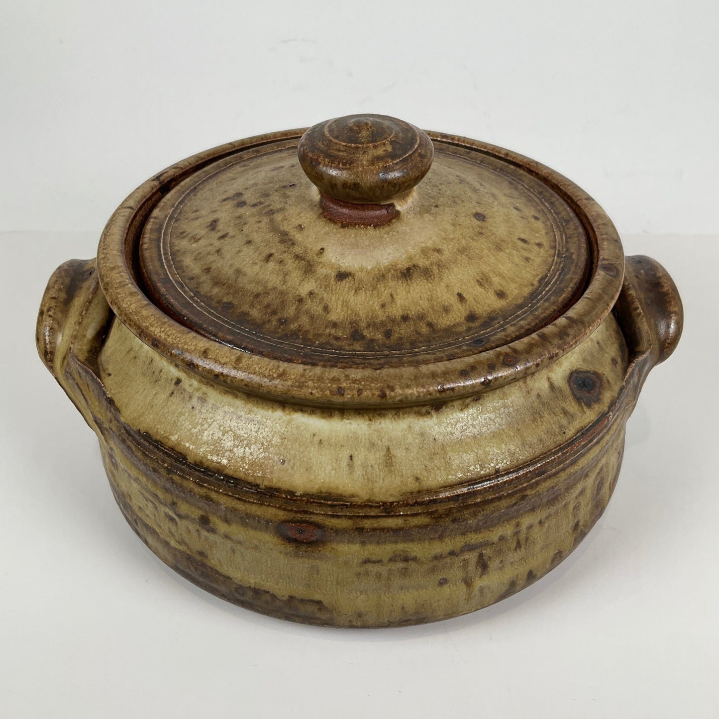 Speckled Style Earthenware Casserole Dish With Lid Dishes
