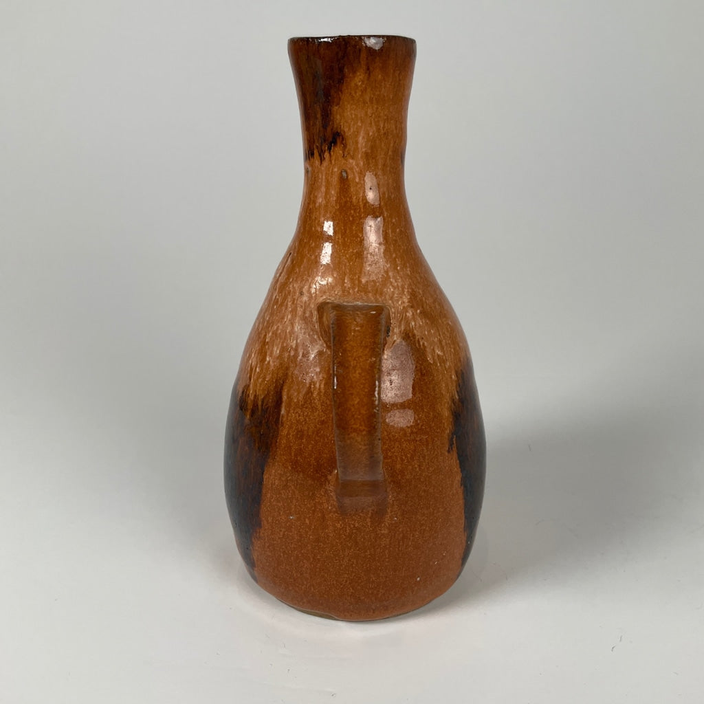 Brown Ceramic Jug Vases