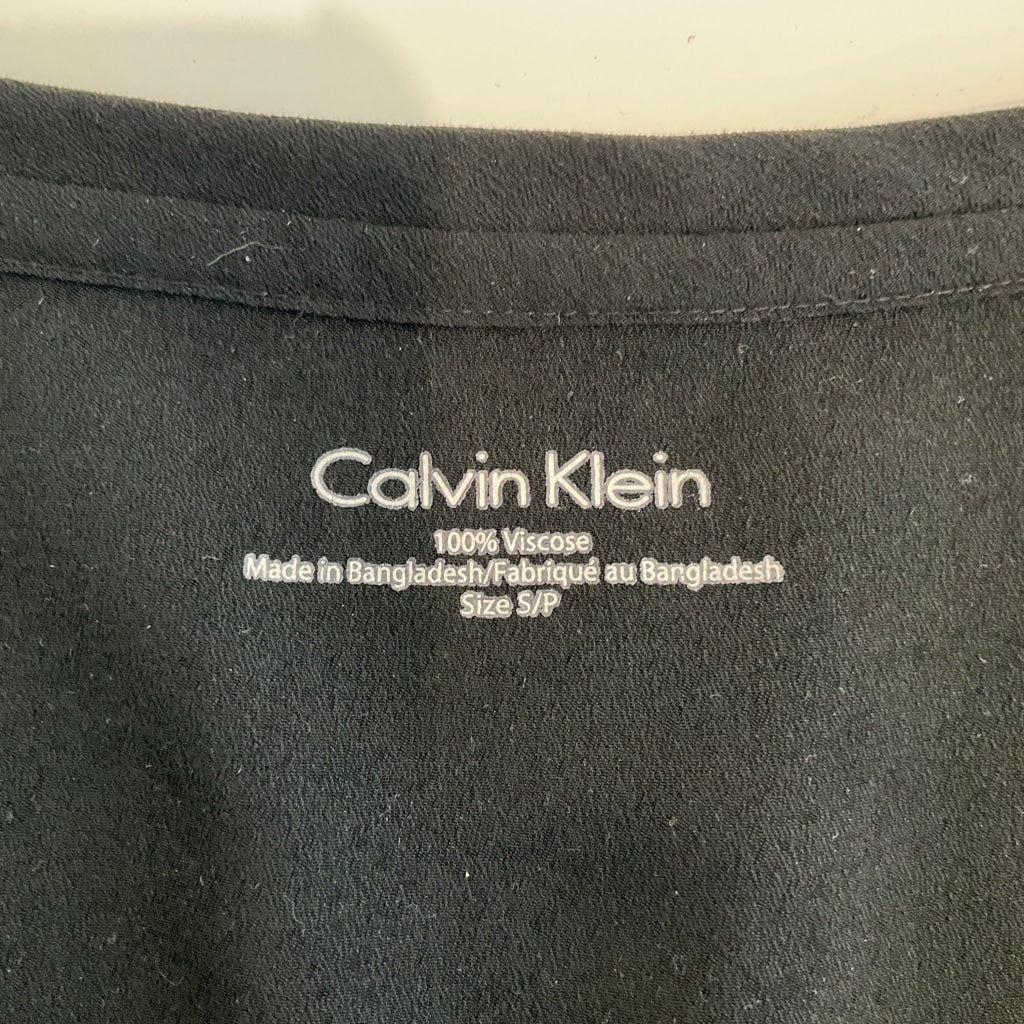 Calvin Klein - Black Top No Sleeves - 8 - Shirts & Tops
