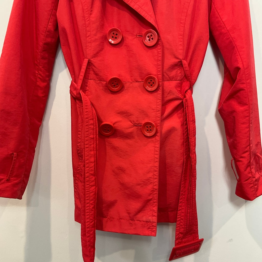 Emerge - Candy Stripes Red Coat - 10 - Coats & Jackets