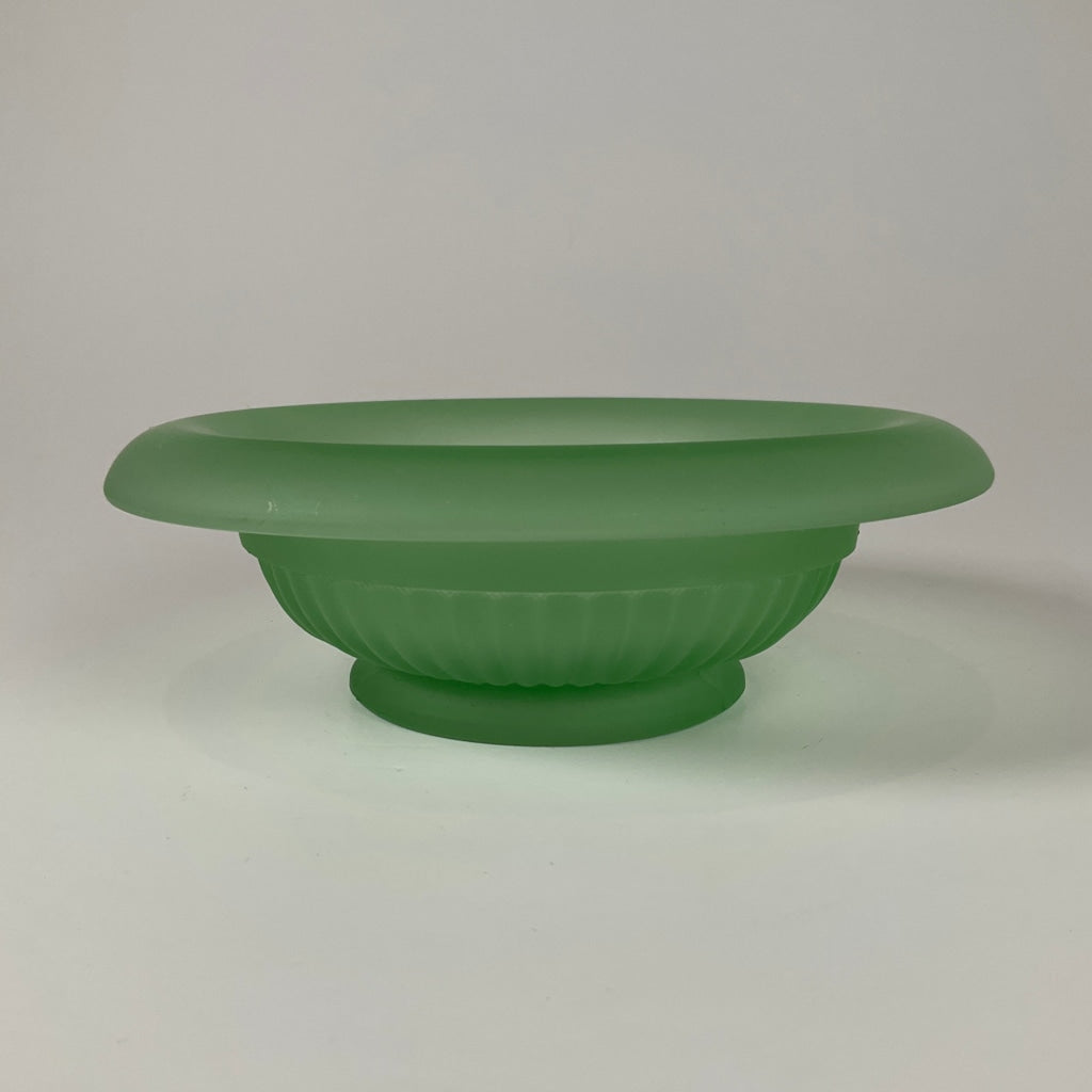 Green Depression Bowl Bowls