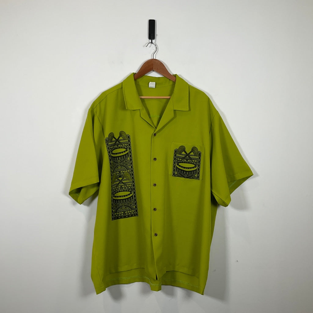 Green Island Style Shirt Shirts & Tops