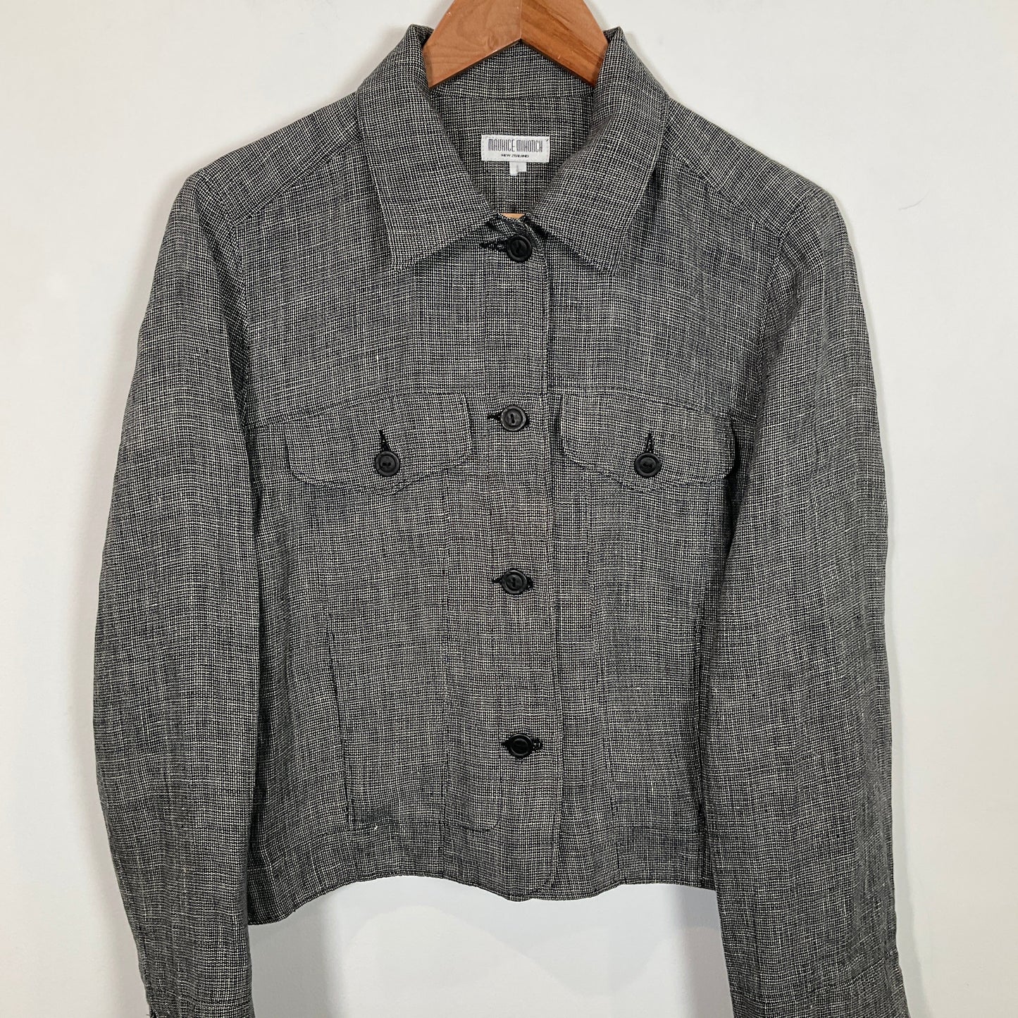Maurice Mihotich - Linen Jacket - 14 - Coats & Jackets