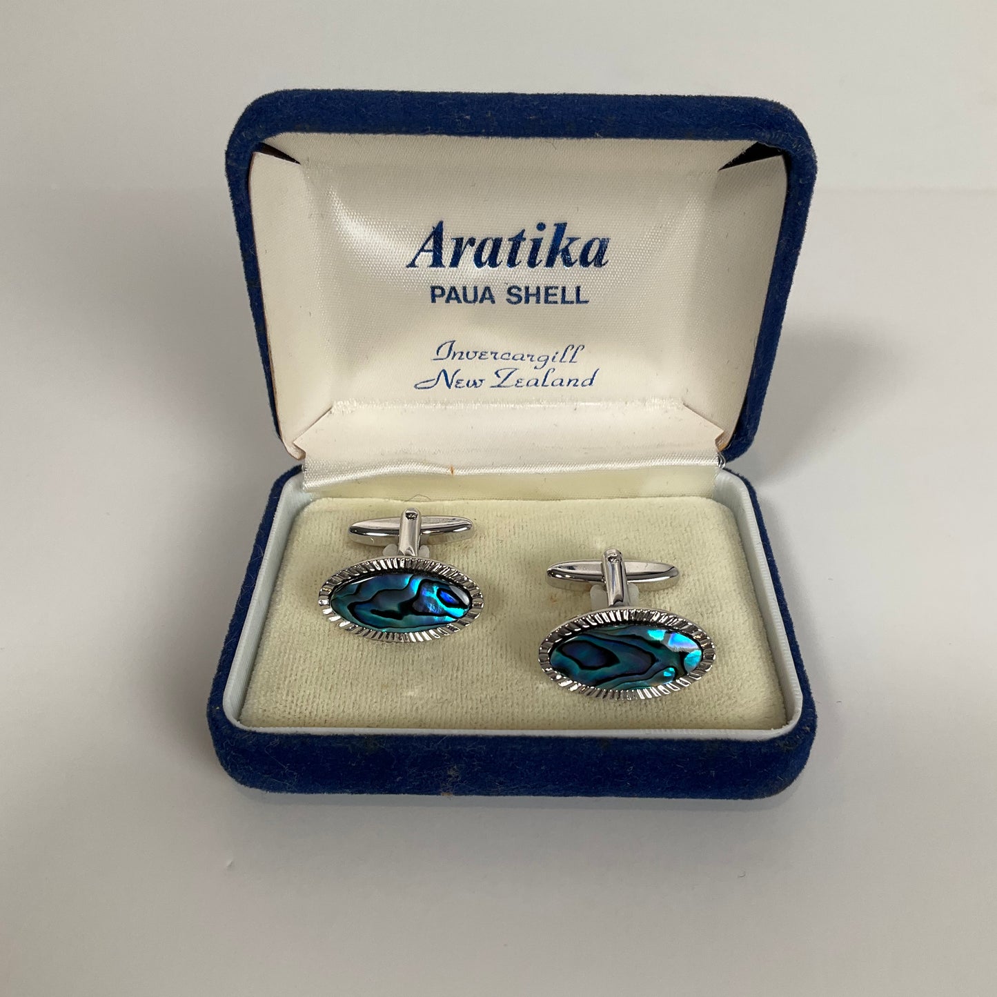 Aratika - Paua Shell Cufflinks