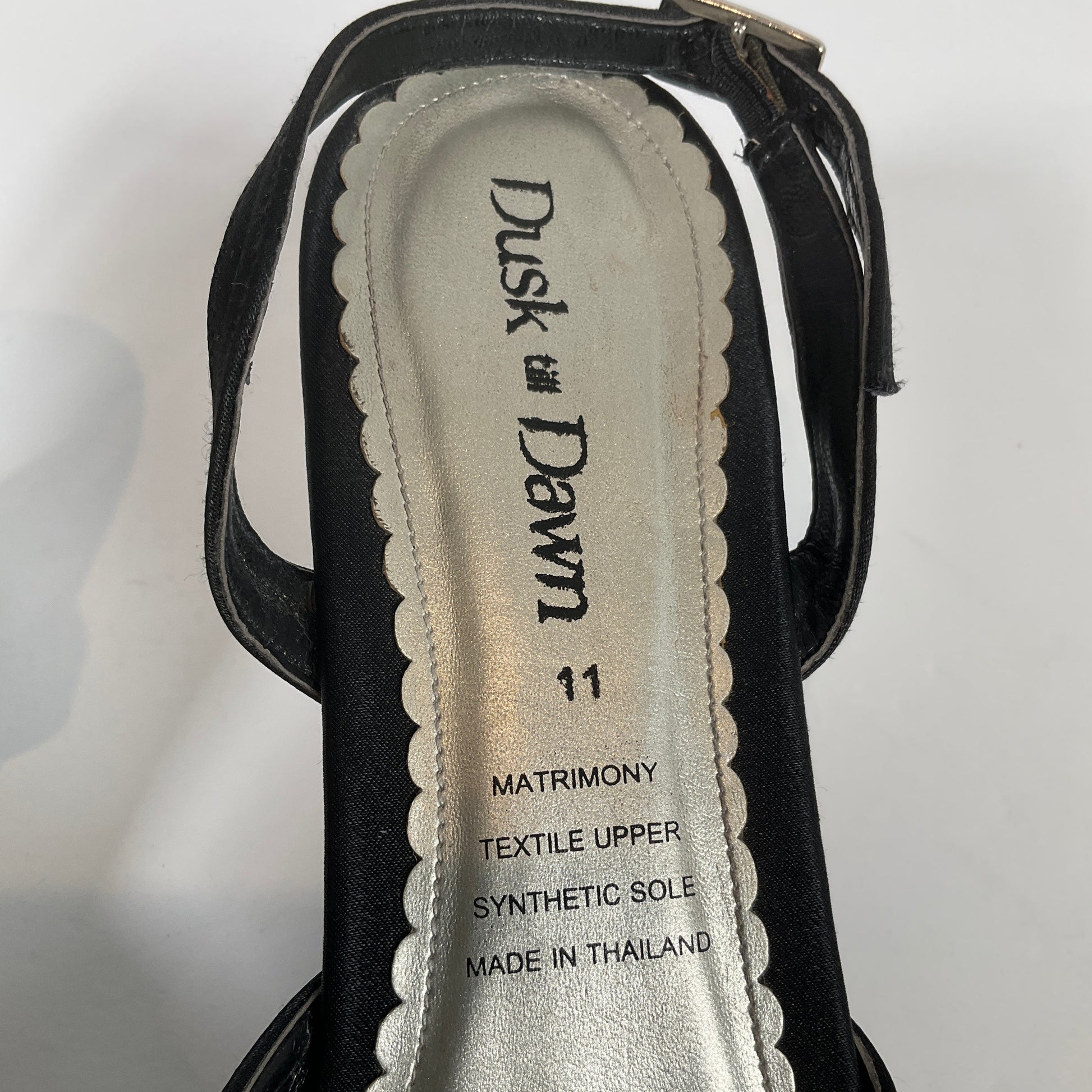 Dusk Til Dawn - Black Heels Size 11 Shoes