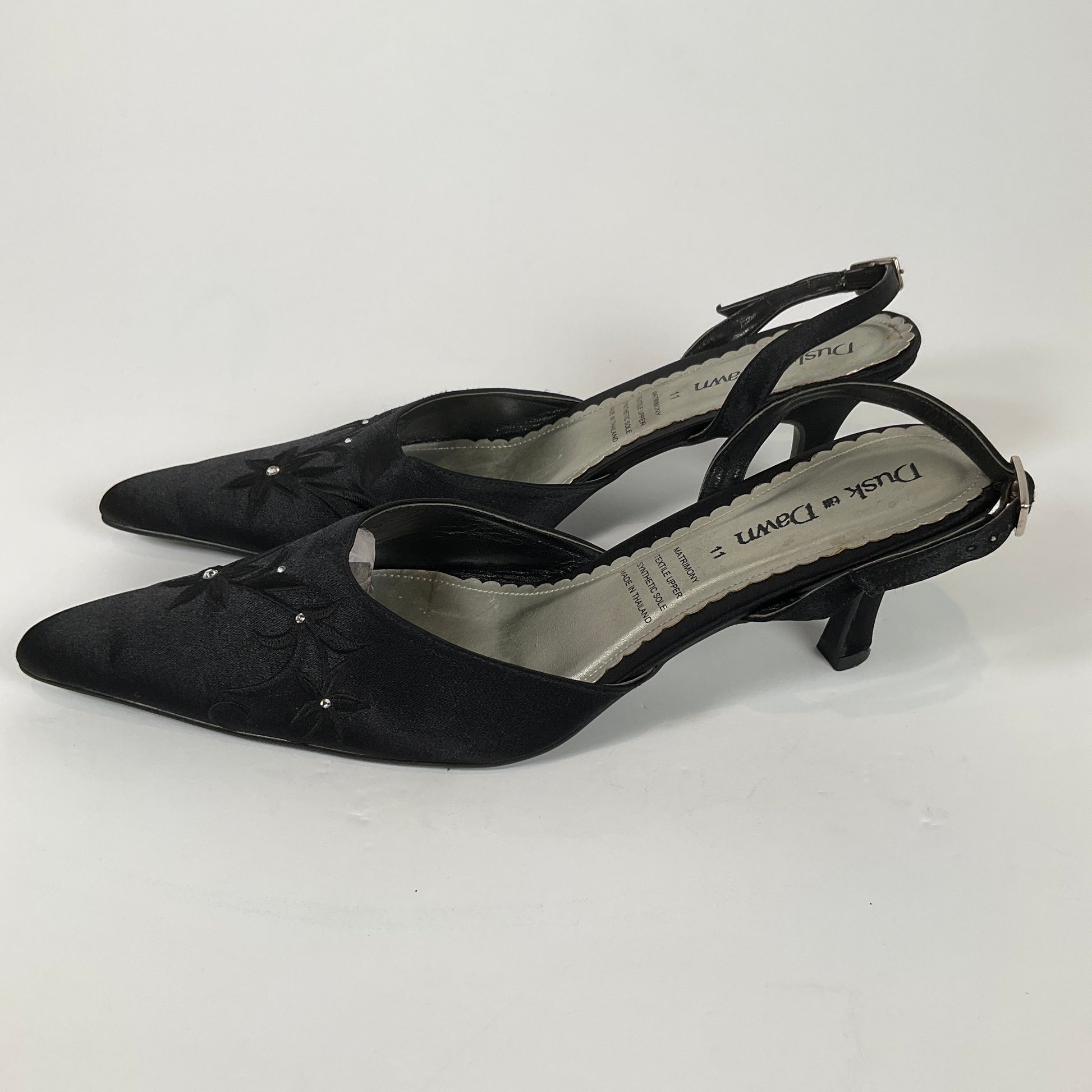 Dusk Til Dawn - Black Heels Size 11 Shoes